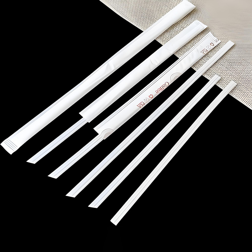 PLA Three Hole Straw Custom Logo