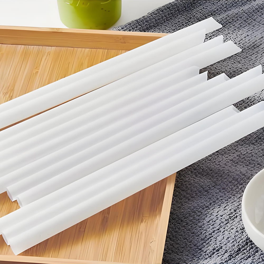 PLA Wide Boba Straw Biodegradable Packaging